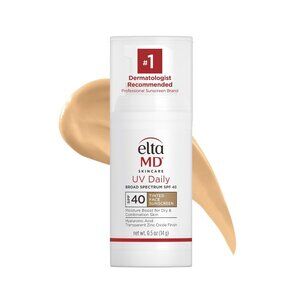 EltaMD UV Daily Face Sunscreen Moisturizer with Zinc Oxide 07 Tinted (0.5 oz)
